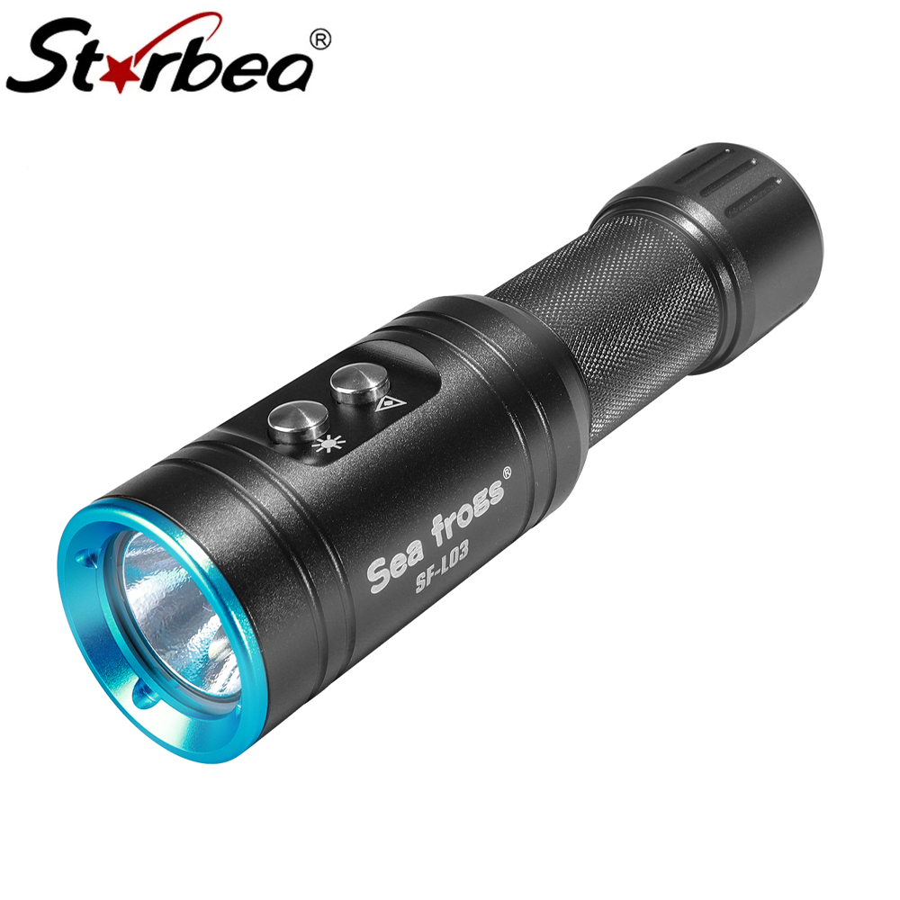 Underwater Flashlight - Strbea 1000 لومينز مصباح ليد جيب