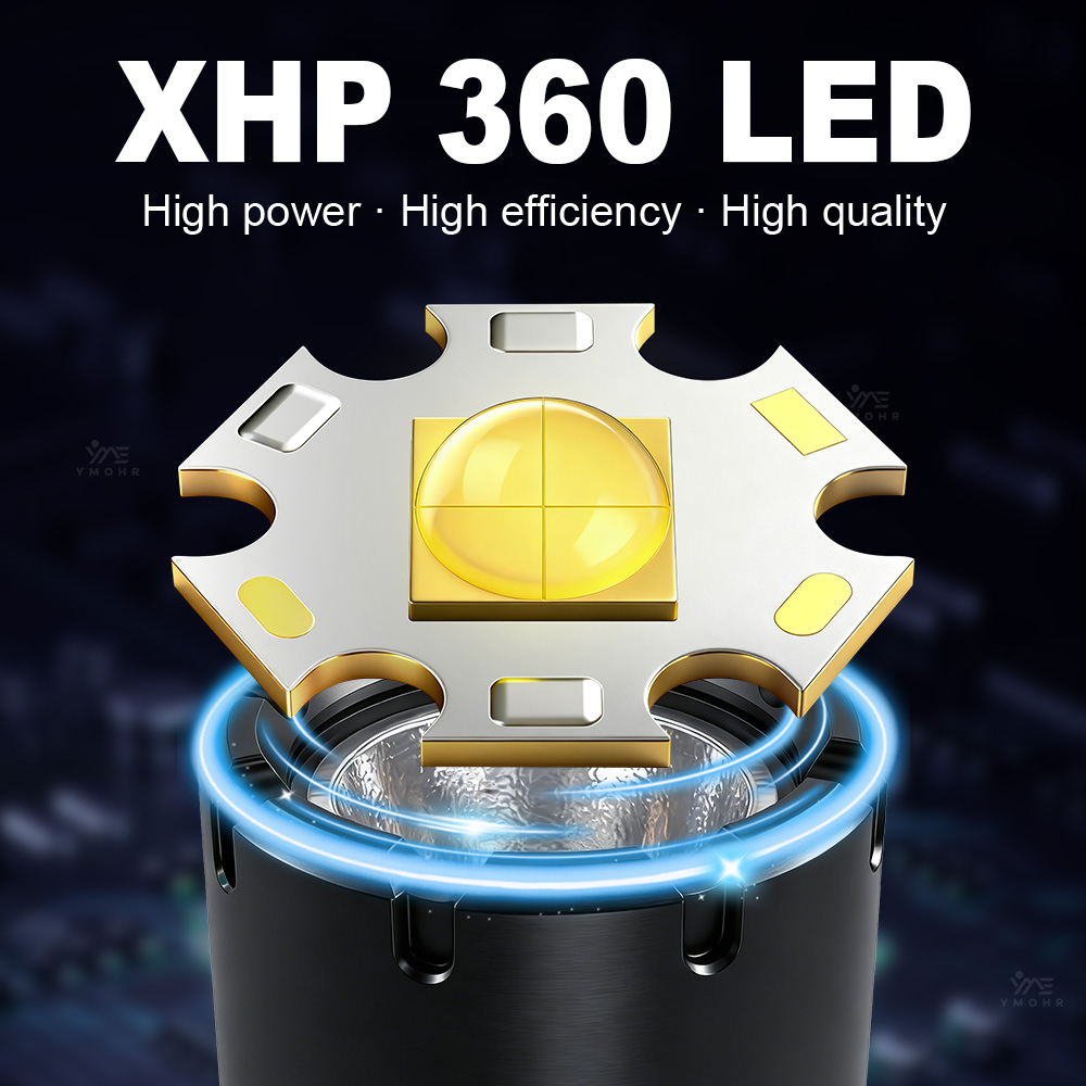 مصباح غوص قوي جديد بقوة 980000 - مراجعة Underwater Flashlight وسعره
